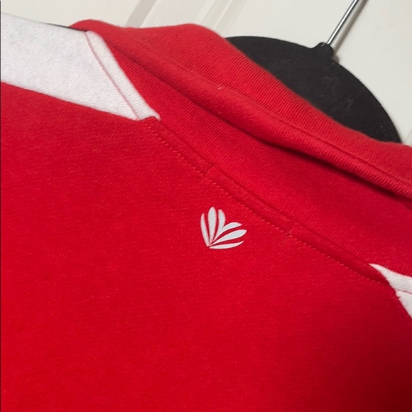 Forever 21 Cropped Pullover Sweater Red White - Picture 6 of 8